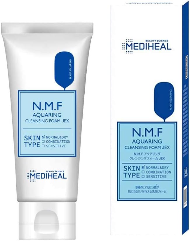 MEDIHEAL NMF Aquarizing Cleansing Foam JEX (Large Capacity Type 6.9 fl oz (170 ml) - NewNest Australia