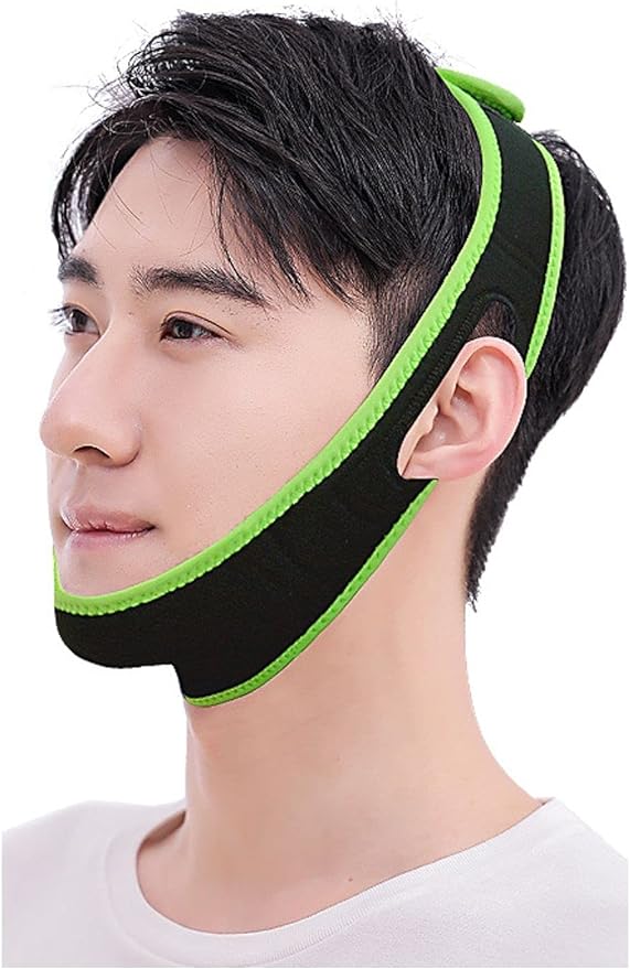 ARROWWAY Men's Small Face Mask, For Sleeping, Germanium, Belt, Mask, Small Face, For Men - NewNest Australia