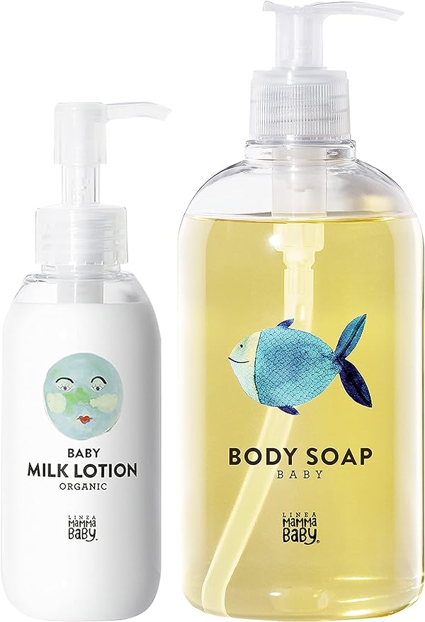Mama Baby Milk Lotion & Body Soap Additive-free Body Care Set - NewNest Australia