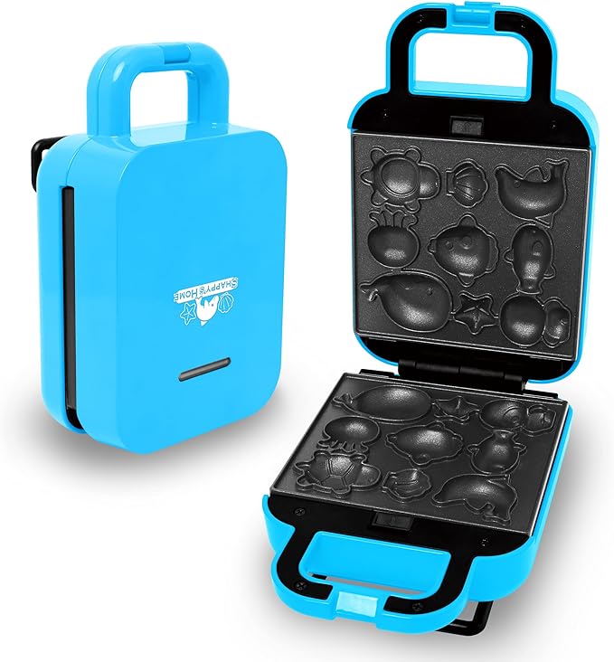 YSN Aquarium Baby Castella Maker | Baby Castella, Removable and Washable Plate, Sea Creatures, Hot Cake Mix, Easy to Make Time-Saving Cooking, Making Sweets, Home Parties - NewNest Australia