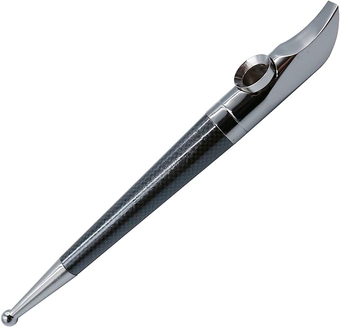 CHURACY Kisel Flue Pipe Black Masamune, chrome silver - NewNest Australia