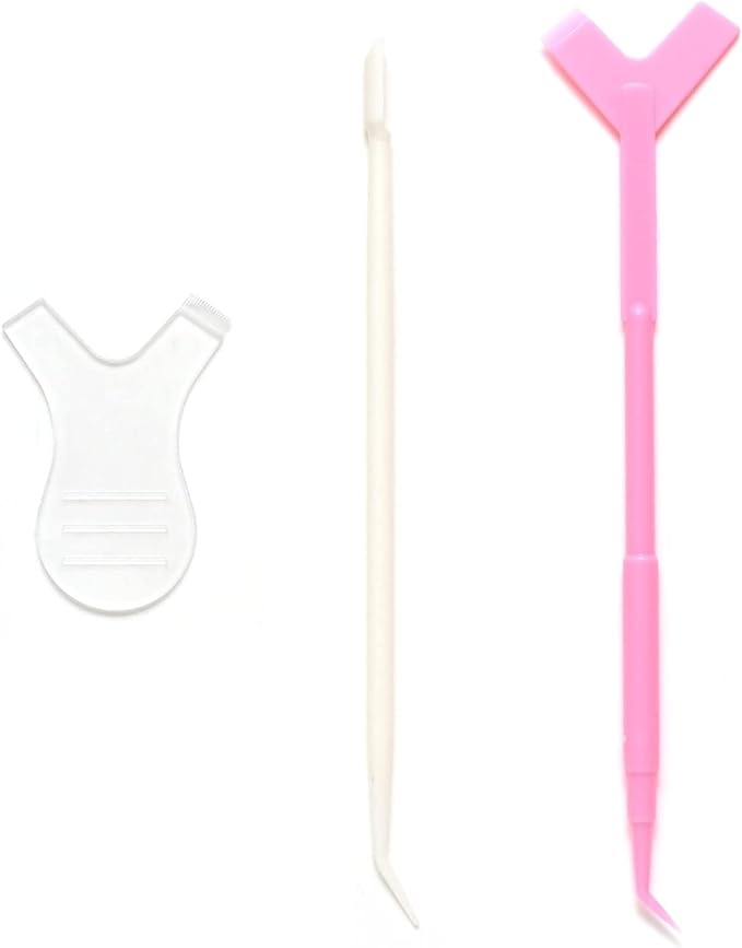 Eyelash Perm Self Kit Eyelash [Set of 3] Eyelash Plate Lifting Tool Curl Stick [SunSlow] (Set of 3) - NewNest Australia