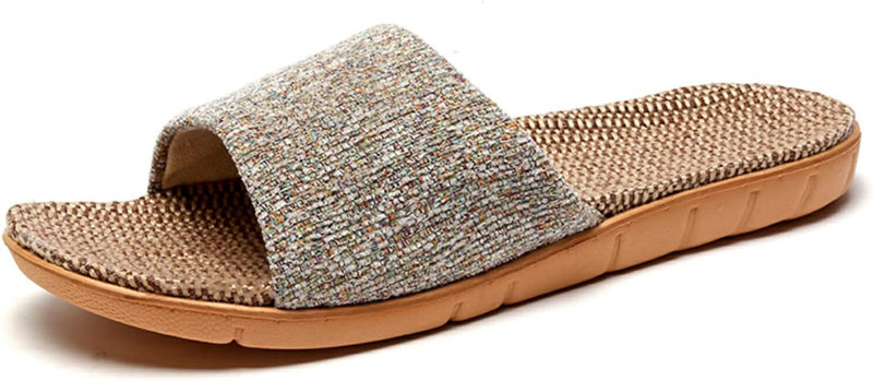 Confis Slippers, Room Shoes, Summer, Spring, Women's, Men's, Sandals, Indoor Wear, Linen, Lightweight, Gift - NewNest Australia