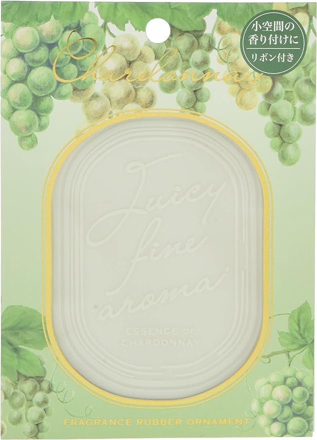 Global Product Planning Chardonnay Fragrance Rubber Ornament (Approx. 4 Weeks of White Grapes) Muscat Fragrance Air Free - NewNest Australia