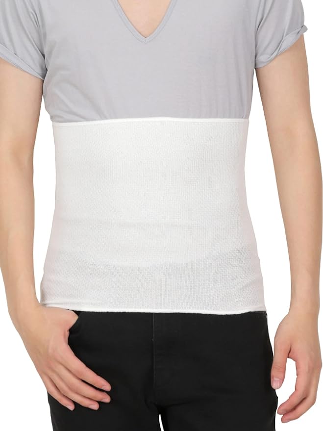 Fuwarism Men's Thin, Silk in Cotton, Haramaki for Summer, Cold Protection, Made in Japan - NewNest Australia