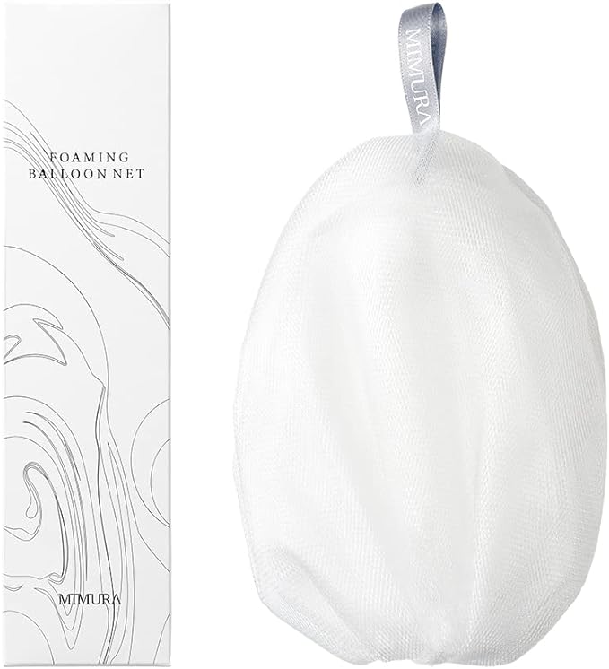 MIMURA Foaming Balloon Net, Face Washing Net, Foaming Net, Cleansing, Dense Foam, Pore Care, Thick, High Quality, Present, Present, Solid Soap, Foaming Facial Cleansing, For Facial Cleansing, Body With Soap - NewNest Australia