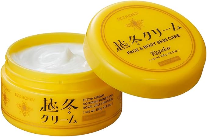 BEE HONEY Bee Honey Winter Cream n 3.5 oz (100 g) / Body Care, For Whole Body Use, Moisturizing Body Cream, House of Rose, Made in Japan, Gift for Women - NewNest Australia