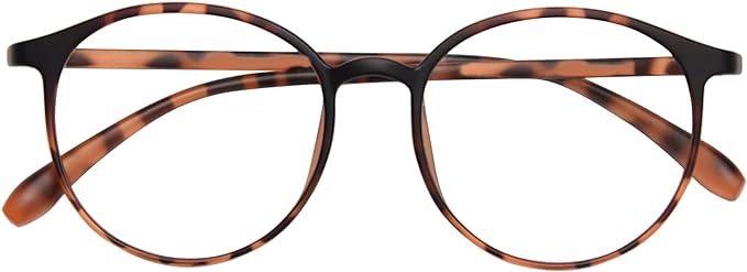 Dollger Blue Light Reduction Glasses, Stylish PC Glasses, Round Glasses, 0.5 oz (13 g), Computer Glasses - NewNest Australia