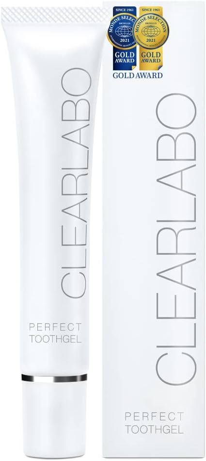 CLEARLABO Whitening Toothpaste, Gel, Brushing Powder, Bad Breath Prevention, Interdental Brush, Made in Japan, 1.1 oz (30 g) - NewNest Australia