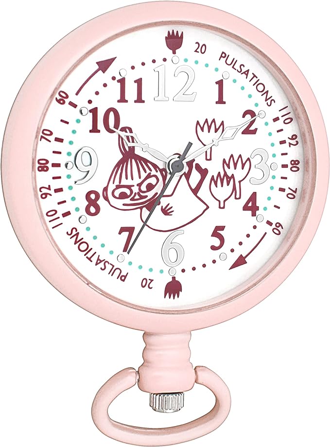 Moomin 2-Way Watch (Phosphorescent Board) Little My Baby Pink [ST-CM0011] - NewNest Australia