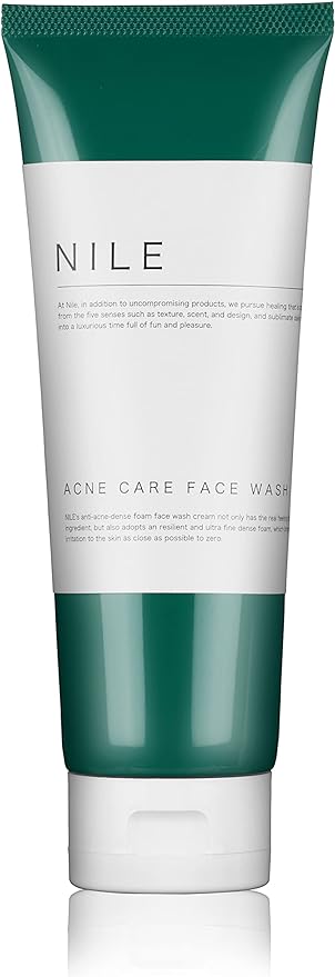 NILE Dense Foam Facial Cleanser, Acne, Pores,  Cream Face Washing Soap - NewNest Australia