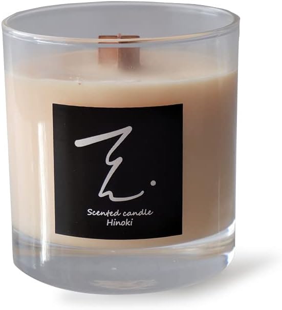 Ten.candle Aroma Candle Woodwick Cypress Essential Oil Soy Wax 160g - NewNest Australia