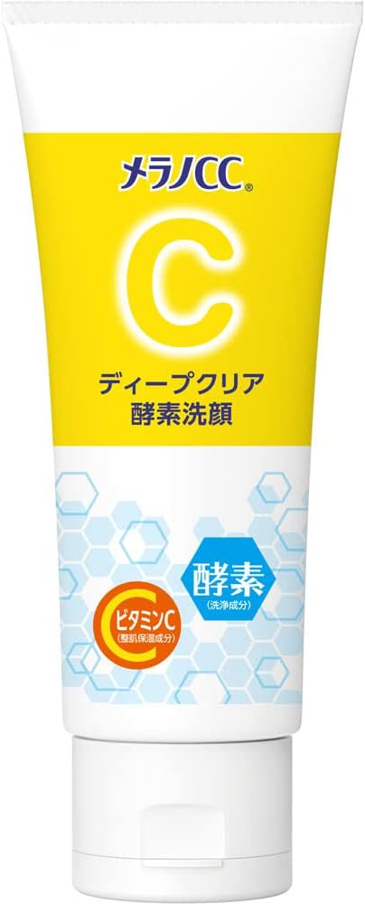 Melano CC Deep Clear Enzyme Cleanser, 4.6 oz (130 g), Enzyme x Vitamin C Blend, Facial Cleansing Foam, Pore Care - NewNest Australia