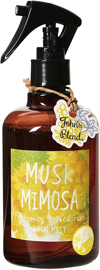 John's Blend OA-JOO-2-1 Room Fragrance, Air Freshener, Mist Spray, Musk Mimosa, Deodorizing Ingredient, 9.5 fl oz (280 ml) - NewNest Australia