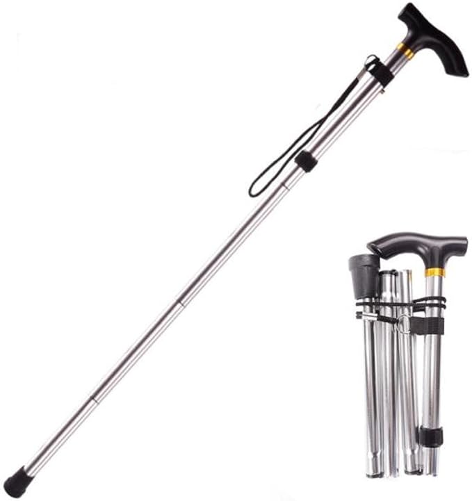 Fogman Cane, Foldable, Lightweight, Nursing Care, Men, Women, Stylish, Telescopic, 5 Levels Adjustable - NewNest Australia