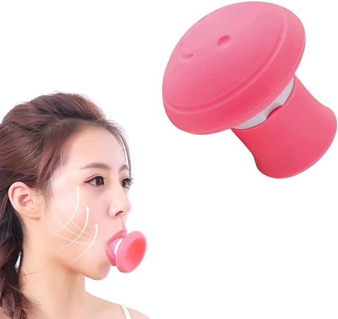 Angzhili Face Trainer Face Lifter Slim V-shaped Face Breathing Techniques Improve Laughter Laughter Eliminate Nasolabial Line Tighten Facial Muscles Best Gift for Women - NewNest Australia