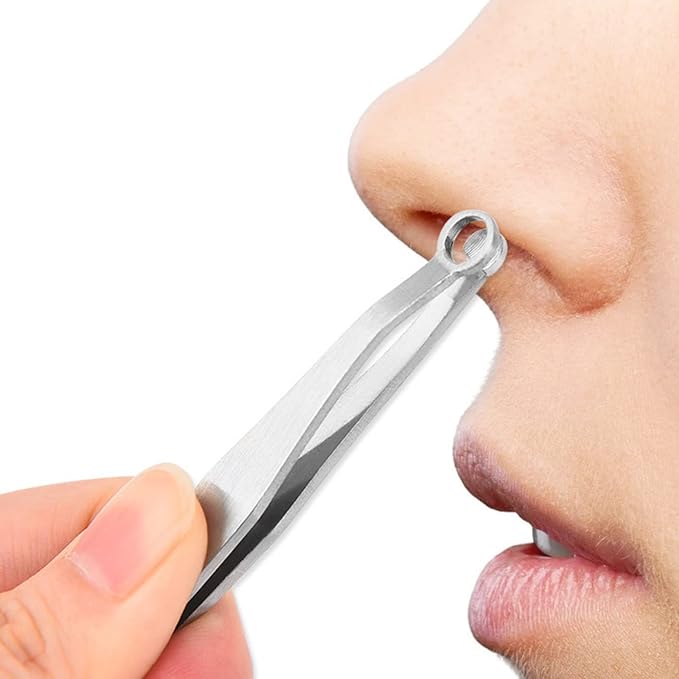 MAIMIO Nose Hair Cutter, Nose Hair Trimmer, Round, Painless, Safe, Easy, Eyebrows, Gray Hair, Unwanted Hair Treatment - NewNest Australia
