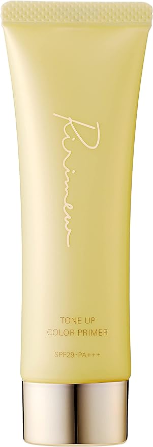 Ririmew Natural Cream Tone Up Color Primer [Cosmetics/Primer Produced by Rino Ishihara] (Veil Yellow) - NewNest Australia