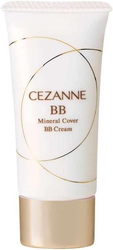 Cezanne Mineral Cover BB Cream 10 Bright Ochre Type 30g High Cover Cream Type Waterproof - NewNest Australia