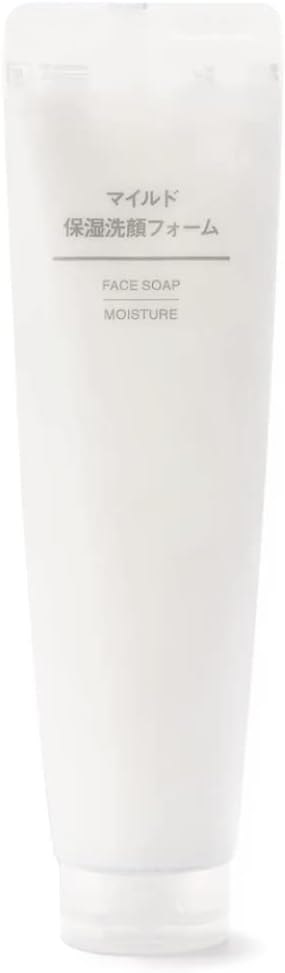 MUJI 44650608 Mild Moisturizing Facial Cleansing Foam, 3.5 oz (100 g) - NewNest Australia