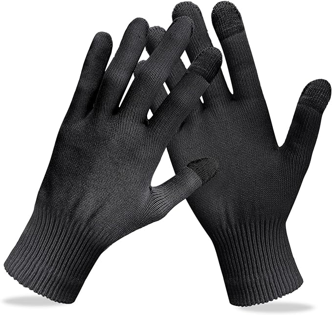 Dream Things Men's Sleeping Gloves, Moisturizing, Prevents Rashes, Hand Care, Smartphone Compatible, 100% Pure Cotton, Gentle on the Skin, Hand Eczema, Cracks, Atopic, Virus Prevention, Sleeping, For Nights, Men's Spring and Summer - NewNest Australia