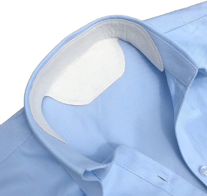 40 Piece Sweat Sheet Sweat Pad Collar, Dirty Guard Tape, Sweat Absorbent, Odor Resistant Sheet, Unscented, Prevents Faded Stains, Heat Protection, Sweat Band, Sweat Pad Tape, Wet Band (Collar Sweat - NewNest Australia