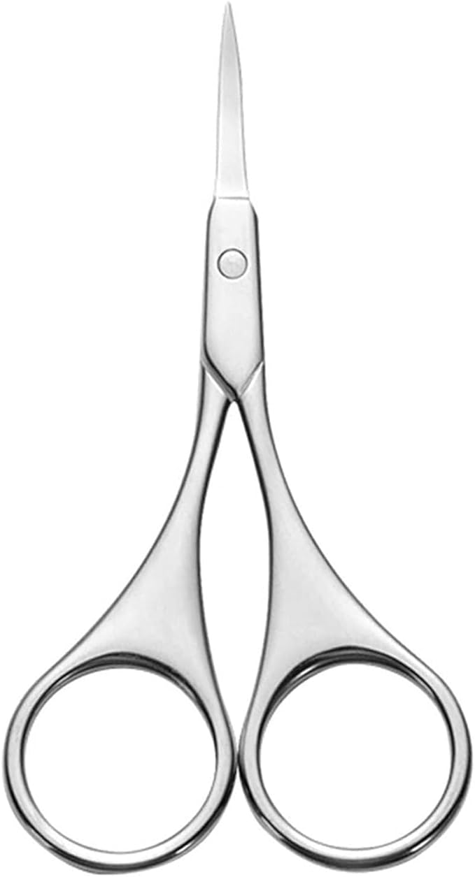 NITNASTOP Scissors for Nose Brows Eyebrow Scissors Premium Nose Cutter Ear Hair Cutter Eyebrow Scissors Stainless Steel Unisex - NewNest Australia