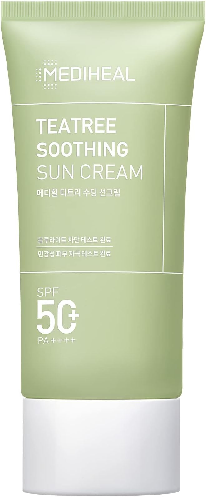 Mediheal SPF 50+PA++++ Tea Tree Soothing Sun Cream, 1.7 fl oz (50 ml) - NewNest Australia