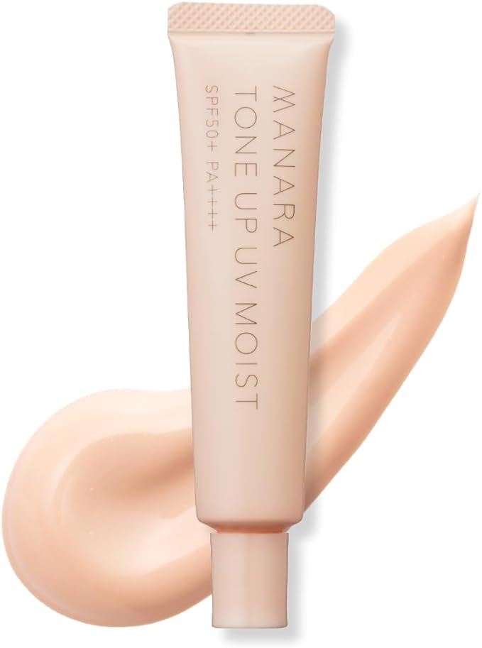 Manara Tone Up UV (Moist) SPF 50+ PA++++ "No need for funde" Sunscreen that is hard to adhere to masks, 1.1 fl oz (30 ml) - NewNest Australia