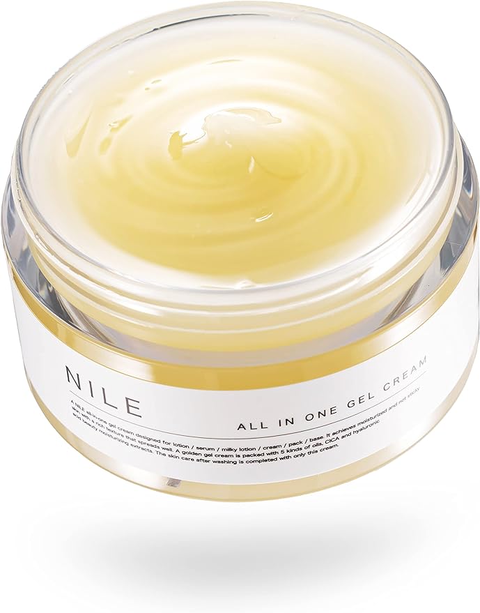 NILE All in One Gel Cream, Men's, Women's, Lotion, Serum, Milky Lotion, Pack, Cream, After-shave, Trouble Care, 7-in-1 (La France Scent) - NewNest Australia
