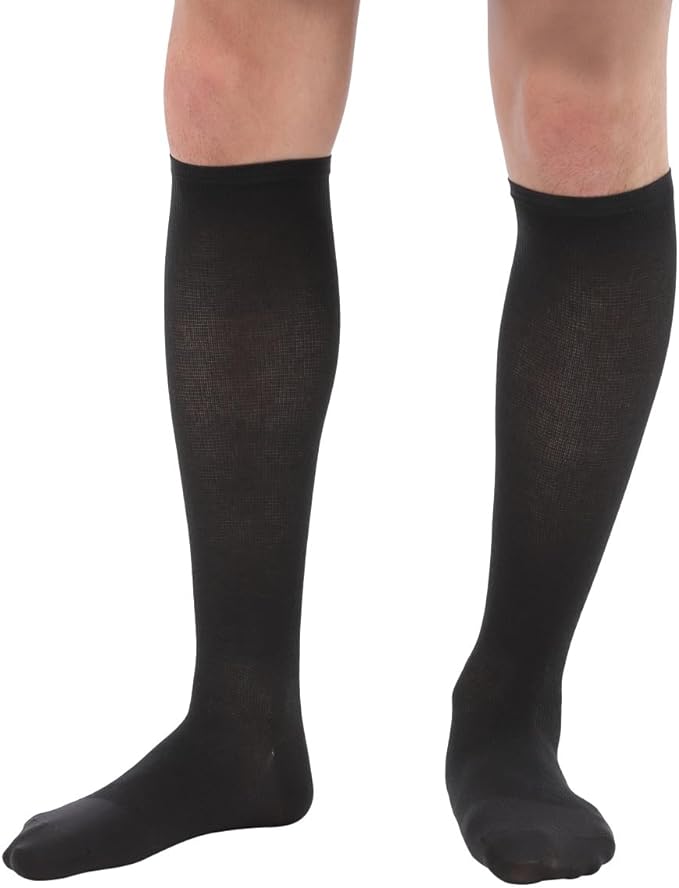 Dr. Feel, Doctor Supervised Elastic Socks, Soft Comfort, Cotton Blend Material, Toe Included, For Both Feet (1 Pair) - NewNest Australia