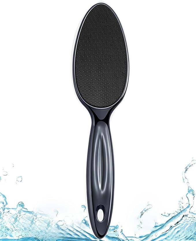 HovuuTuig Exfoliator Foot Fish Sharpener Heel Exfoliator Heel Skin Sole Exfoliator Fish Eye Core Removal Pumice Sole Exfoliator Foot Care Foot File Nano Glass For Dry and Dry Feet - Black - NewNest Australia