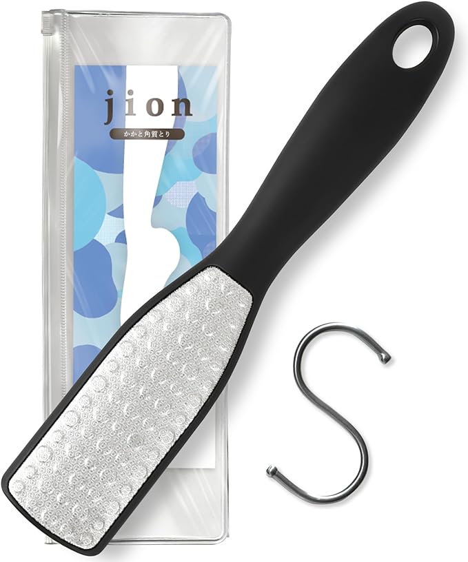 jion Heel Care, Fish Eyes, Exfoliating Exfoliating Remover, Heel File, Heel File, Pumice Stone (Matte Black) - NewNest Australia