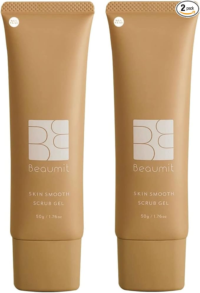 Upper Arm, Back Acne, Body Scrub, 1.8 oz (50 g), Bergamot, Dipotassium Glycyrrhizinate, Pork Placenta, Moisturizing, Exfoliating, , Set of 2 - NewNest Australia