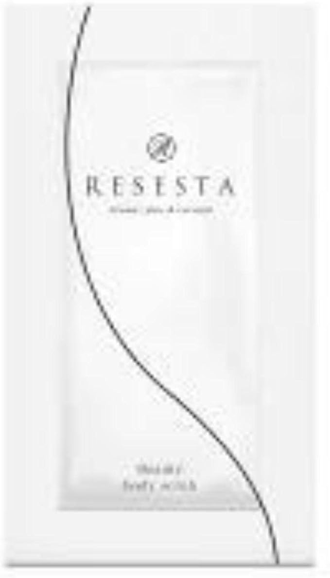 RESESTA Scrub Wash, 0.3 oz (10 g), Sample Body Soap, Medicated Buttocks, Back, Acne, Blackheads, Delicate Zones (vio) Acne Protection, Pine & Coconut Scent, Made in Japan - NewNest Australia