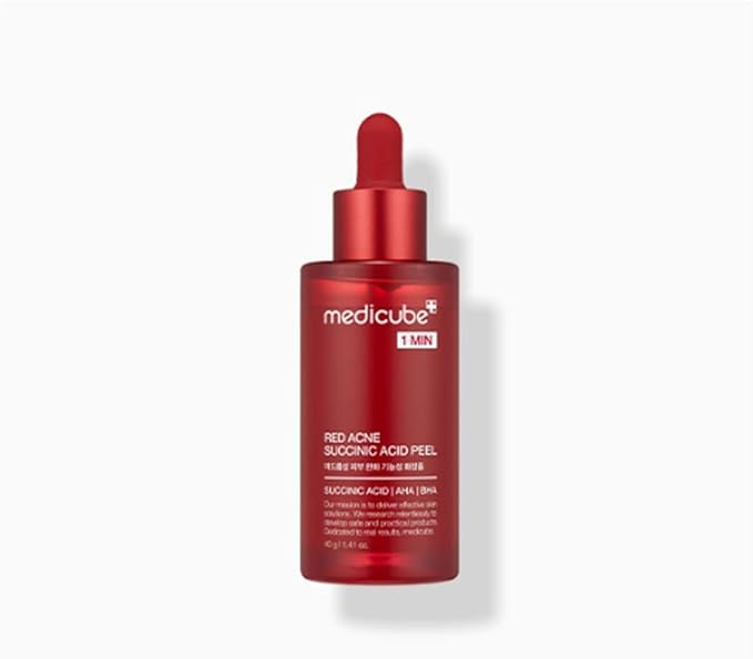 MediCube Red Acne Succinic Acid Peel, 1.4 oz (40 g), Medicube Red Acne Succinic Acid Peel, 1.4 oz (40 g) - NewNest Australia