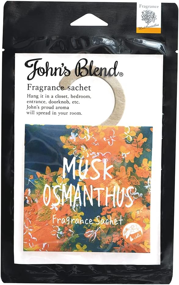 John's Blend OA-JOK-11-1 Room Fragrance Sachet, Musk Osmanthus, Osmanthus, Deodorizing Ingredients - NewNest Australia