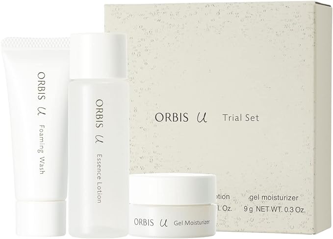 ORBIS  Orbis You Trial Set, Aging Care, Facial Cleansing Foam, Lotion, & Moisturizing Liquid, Moisturizer, Prevents Roughness, Skin Care, Facial Cleanser, 0.5 oz (14 g) & Lotion, 0.7 fl oz - NewNest Australia