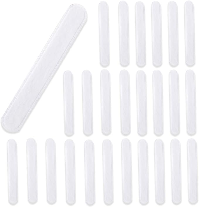 Rimikuru 120 Pack Sweat Pads for Hats, Helmets, Forehead, Shirt, Collar, Disposable (White) - NewNest Australia