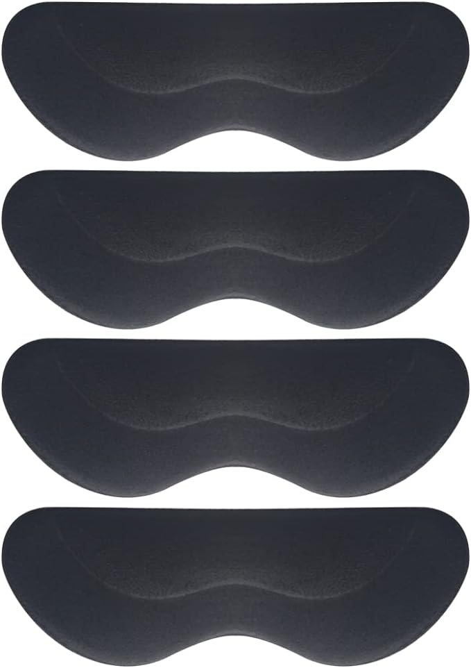 Shoe Slimming Protection, Prevents Shoe Blisting, Prevents Slipping, Heel Pad, Prevents Shoe Slipping, Adjustable Size, Tape, Heel Protection, Goods, Abrasion Resistant, Black, 4 Pairs - NewNest Australia