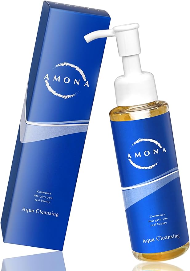 AMONA Cleansing Oil (Supervised by a Doctor) Makeup Remover, Makeup Remover, W Cleansing Not Required, Matsueku OK Human Stem Cells, Exosome, Deer, Jojoba Oil, Argan Oil, Pores, Square Plug, - NewNest Australia
