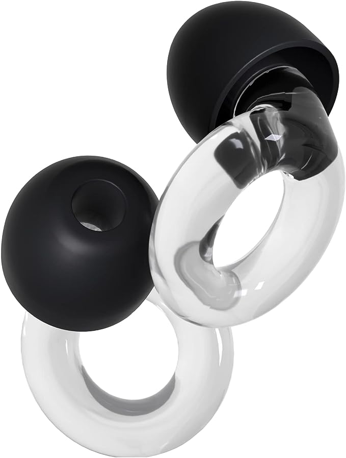 Conversation Ear Plugs Loop Engage - Low Level Noise Reduction (SNR) for Clear Voice Conversation - For Networking, Talking, Nursing, Noise Sensitive - XS/S/M/L (Set of 4) 8 Eartips - Noise Reduction - NewNest Australia