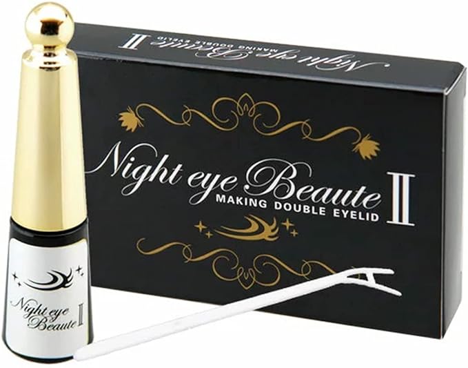 Night eye Beaute II [Night Eye Beaute II] 0.1 fl oz (3 ml) Double Forming Cosmetics for Night Use Double Glue Eye Tape Beauty Ingredients Single Layer Double Back Eye Makeup - NewNest Australia