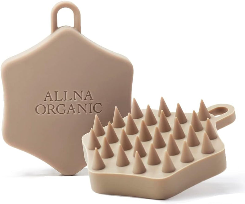 Oruna Organic Shampoo Brush Scalp Massage Ergonomic Developed S-Shaped Hook Included 1 Piece - NewNest Australia