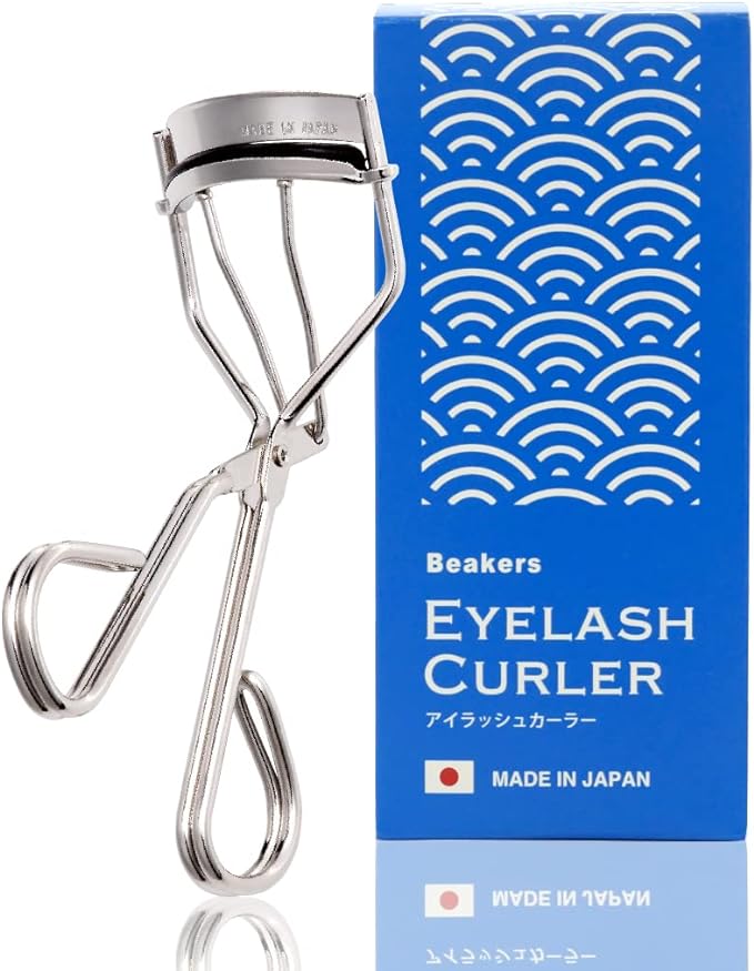 Beakers Eyelash Curler with 1 Replacement Rubber, Made in Japan (Eyelash Curl, Long Lasting Curler) - NewNest Australia