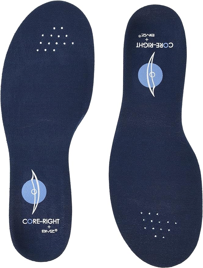 CORE-RIGHT Training Insole, Beautiful Legs Effect, Diet, Flatfoot, Standing Work, Shock Absorption, Insole, Arch Support, Blue, blue - NewNest Australia