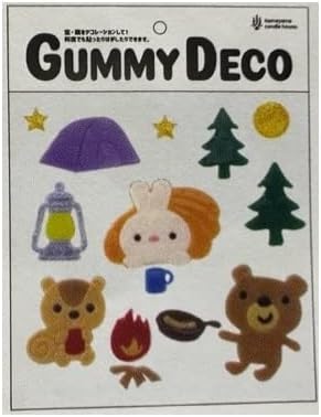 Gummy Deco Bag S Animal Camp - NewNest Australia