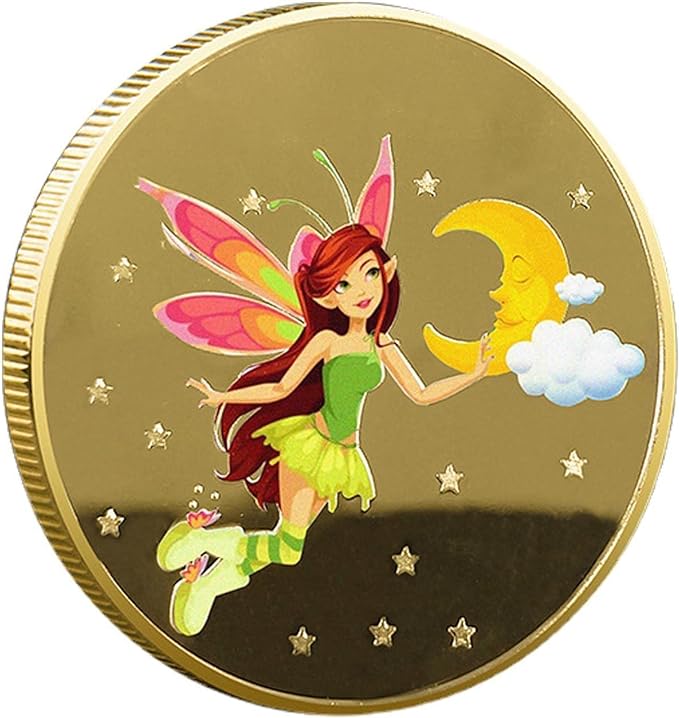 Tooth Fairy Coins, 1/3/5 Coins, Tooth Fairy Golden Coin, Reward for Lost Teeth, Funny Kids Tooth Replacement Coin, Souvenir Gift, Multipurpose Lucky Coin for Kids - NewNest Australia