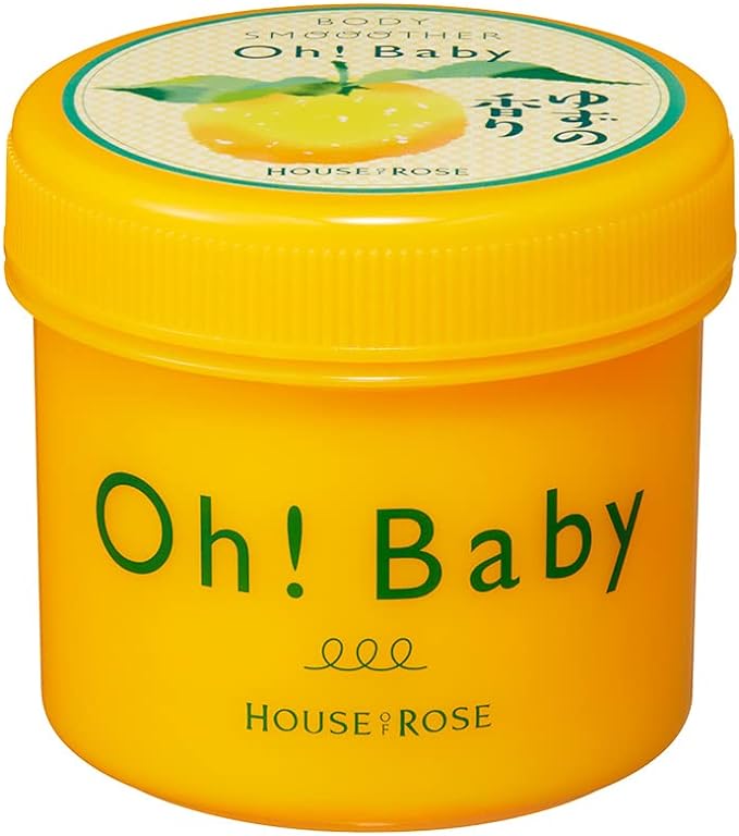 House of Rose Uncolored Body Smoother YZ (Yuzu Scent) 7.1 oz (200 g) / Body Scrub, Body Care, Massage, Hot Spring Water, Citrus, Elbows, Knees, Heels, Buttocks, Blackheads, Horny, Made in Japan, - NewNest Australia