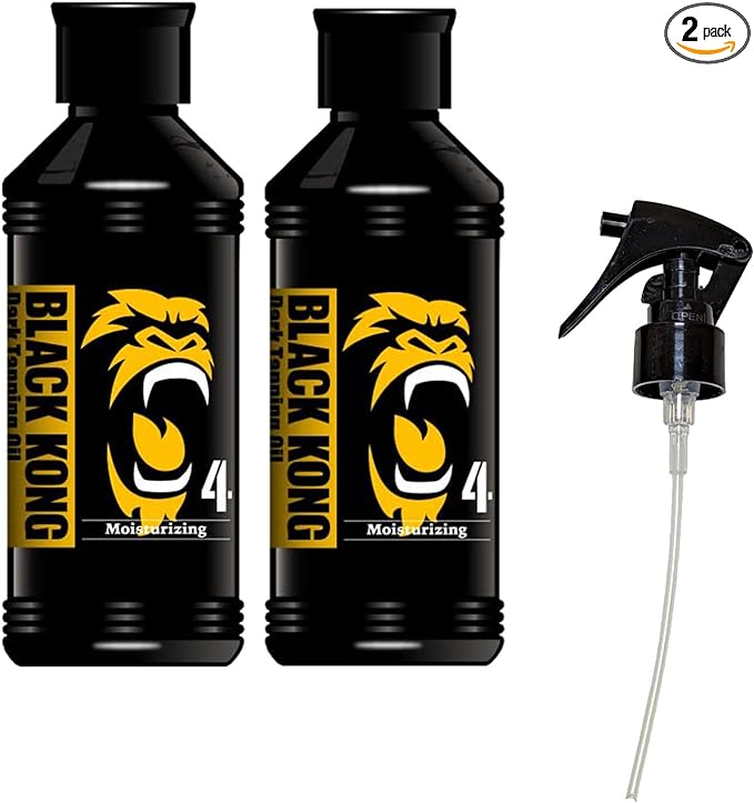 SPF4 Trigger Bonus Item for Clean Wheat Skin Black Kong Dark Tanning Oil, 6.1 fl oz (180 ml), BLACKKONG Sun Oil, Sunburn, SEXY BODY Tan Tan Lotion, Set of 2 - NewNest Australia
